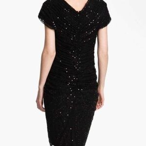 Prettylittlething Black Sequin Dress